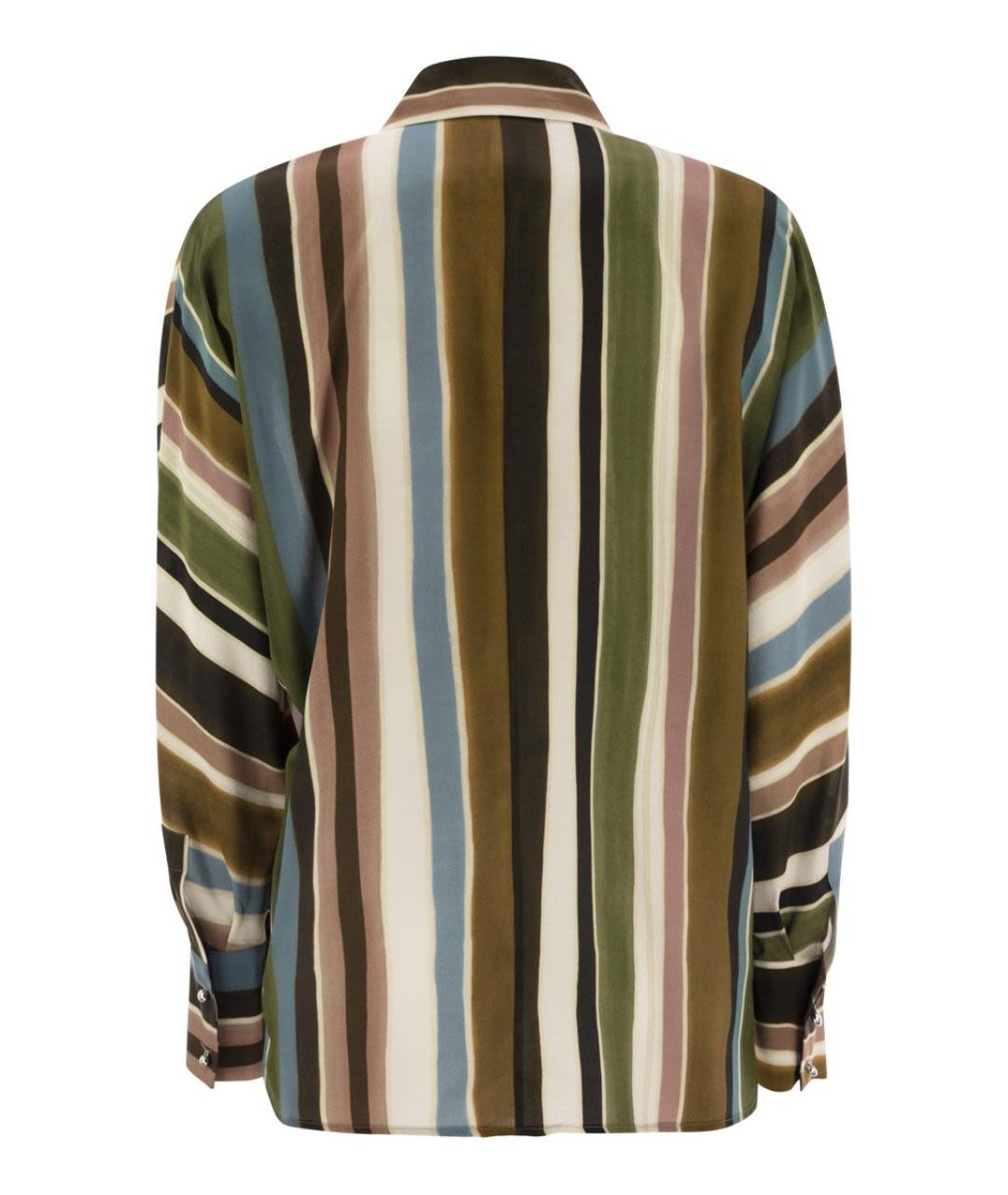 MAX MARA Мульти шелковая рубашка, фото 2