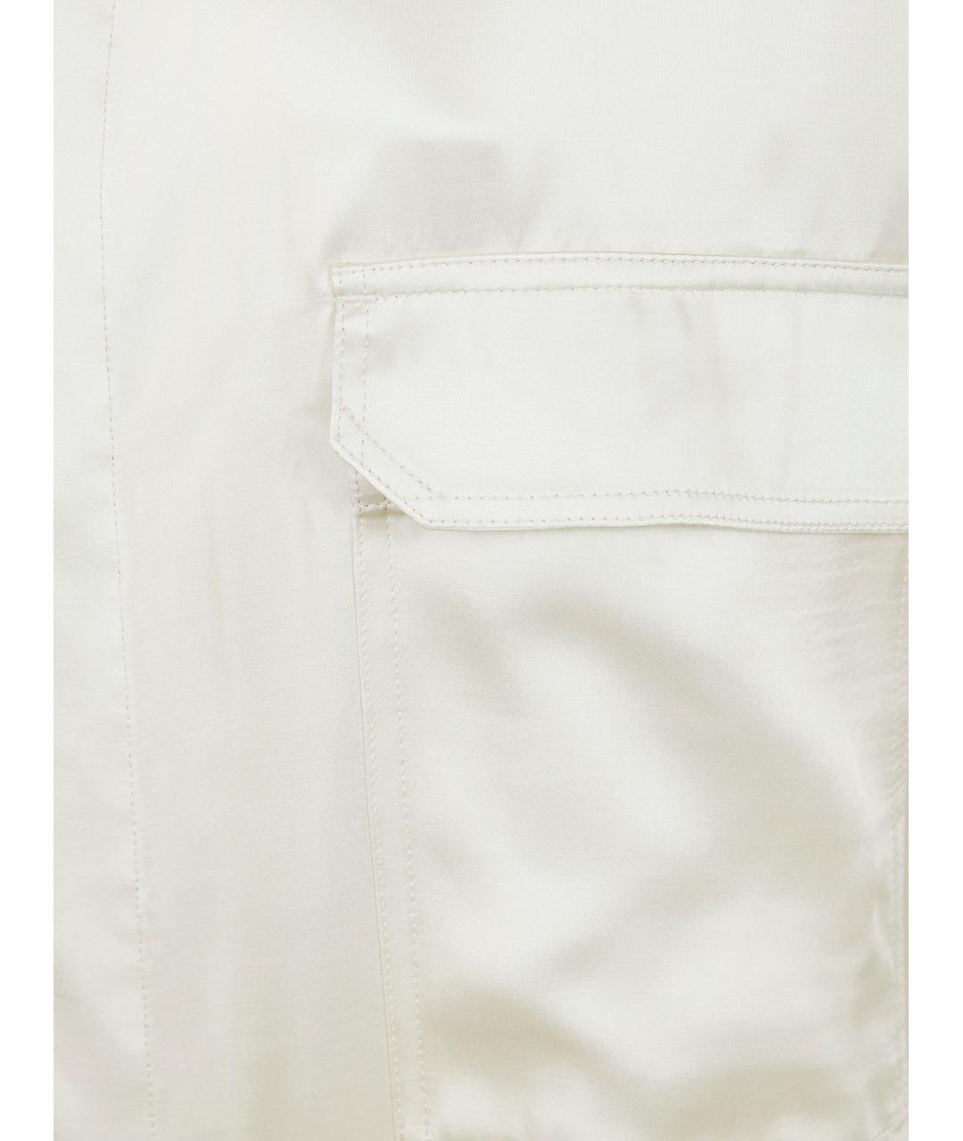 RICK OWENS Бежевая кэжуал рубашка, фото 3