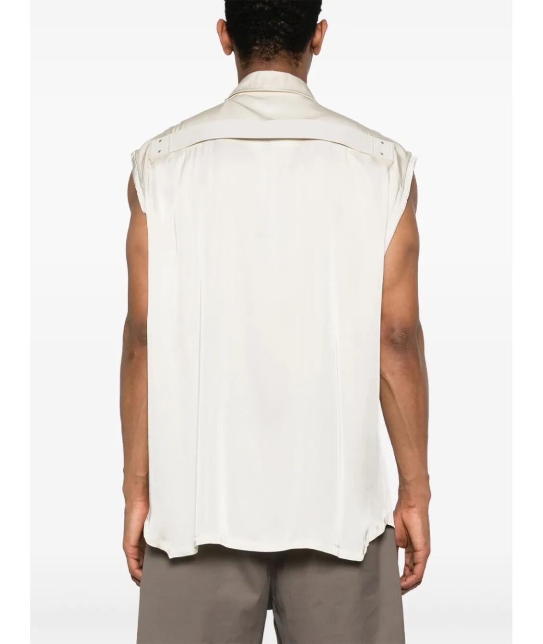 RICK OWENS Бежевая кэжуал рубашка, фото 5