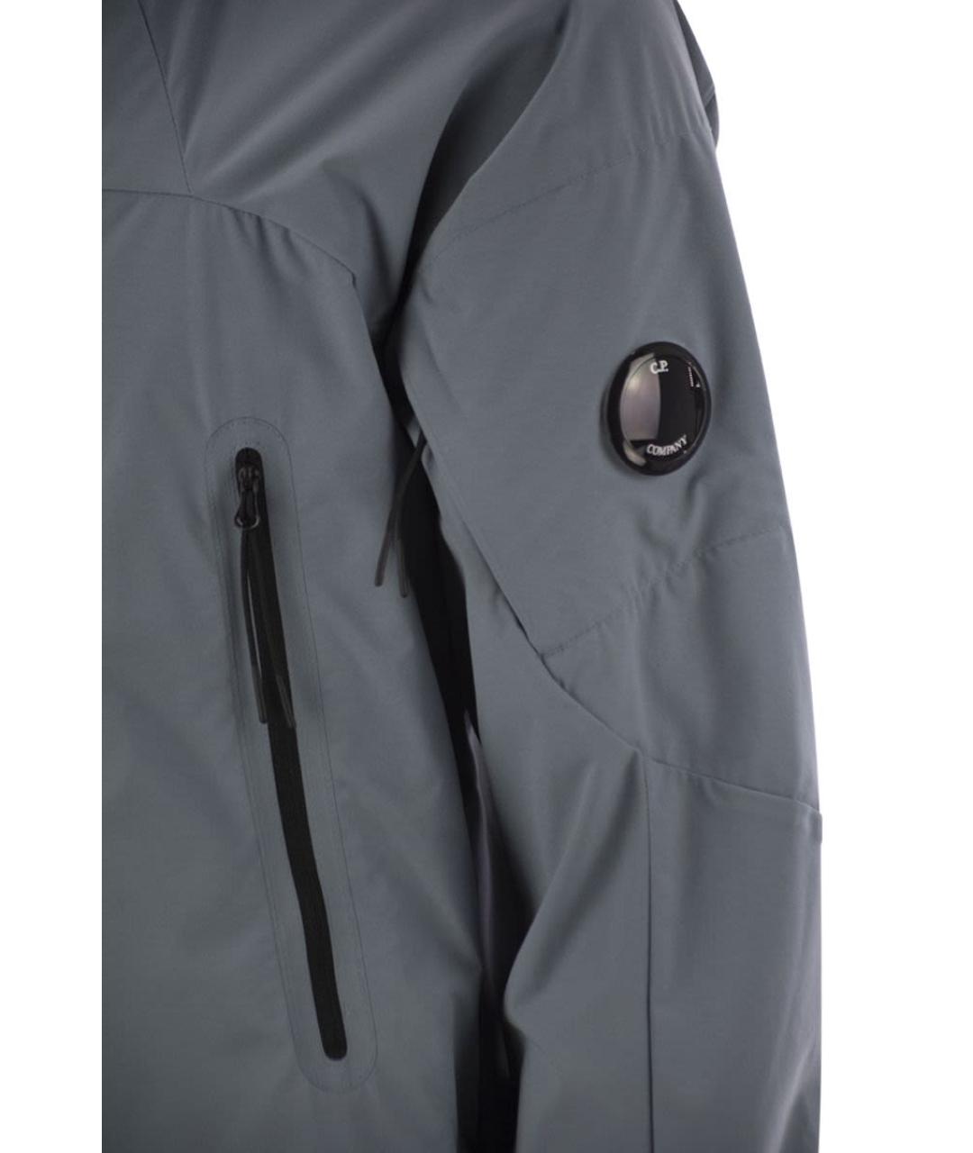 CP COMPANY Серая полиэстеровая куртка, фото 4