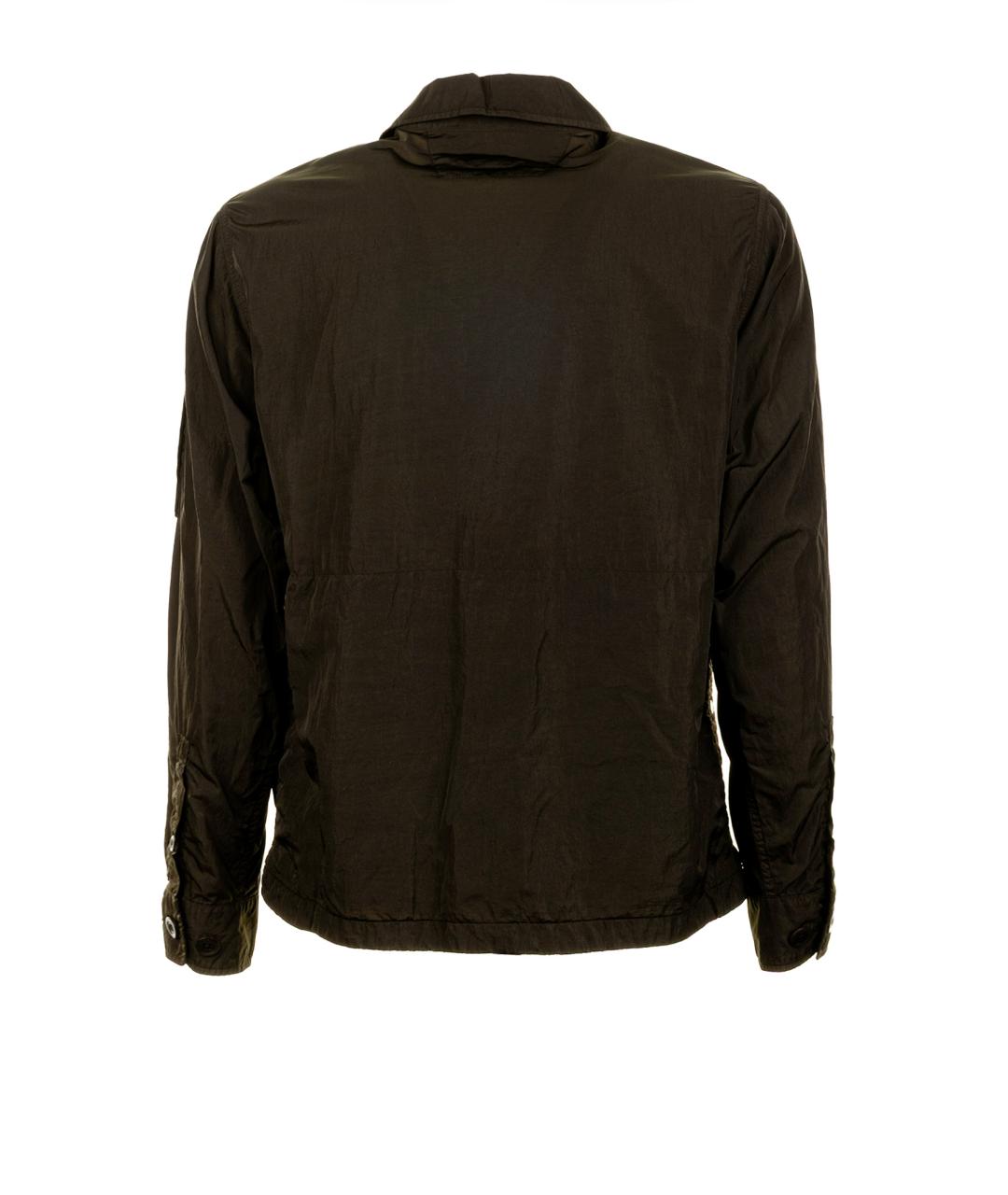 CP COMPANY Коричневая хлопковая куртка, фото 2