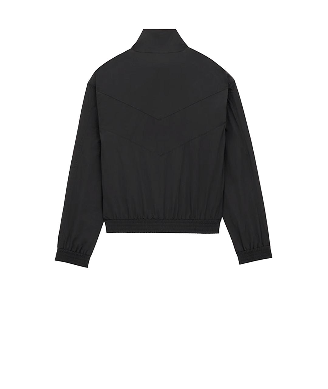 SAINT LAURENT Черная полиамидовая куртка, фото 4