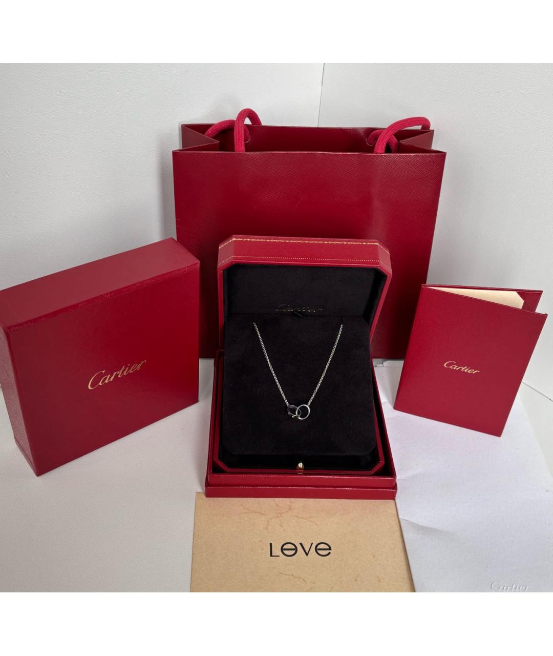 CARTIER Подвеска из белого золота, фото 2