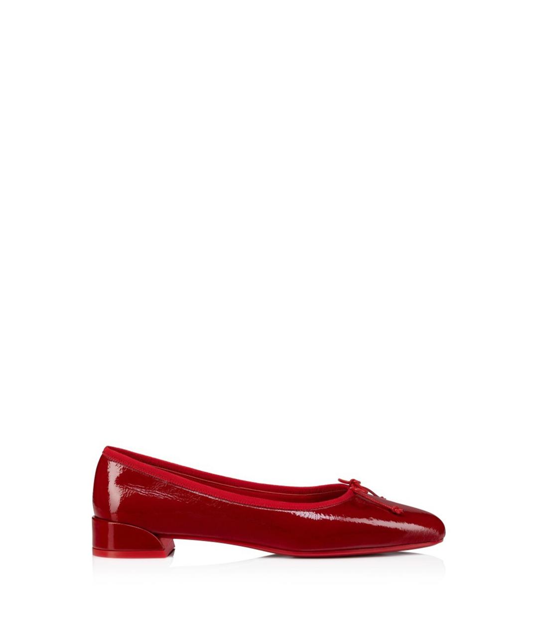 CHRISTIAN LOUBOUTIN Красные балетки, фото 1