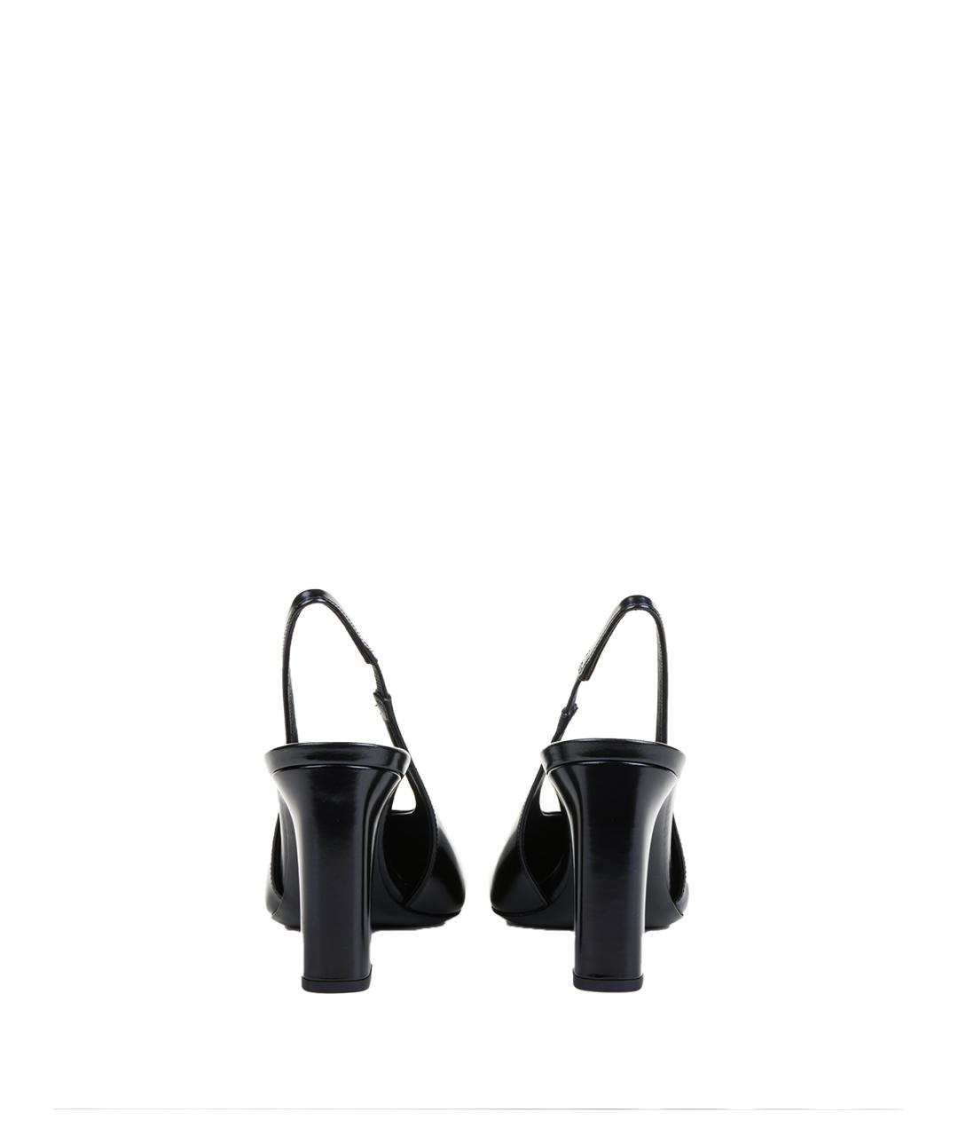 PRADA Черные туфли из лакированной кожи, фото 3