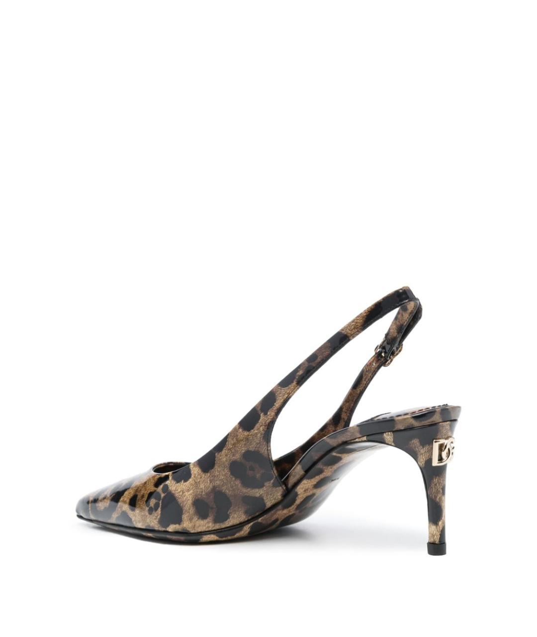 DOLCE&GABBANA Мульти кожаные туфли, фото 4