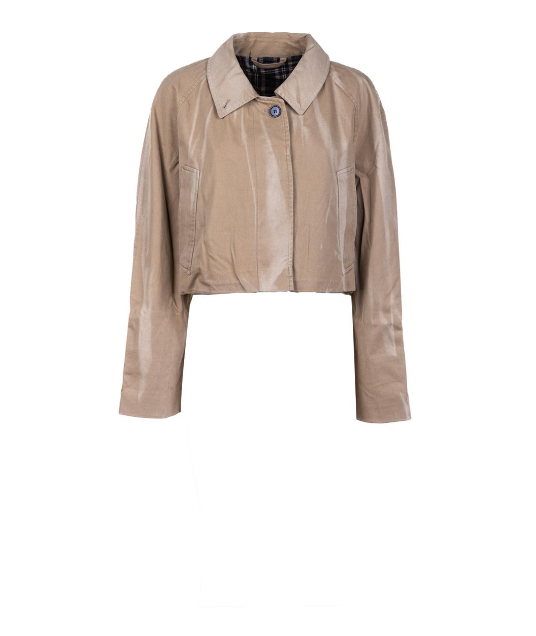 ACNE STUDIOS Бежевая хлопковая куртка, фото 1