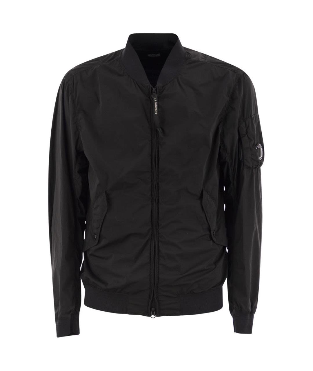 CP COMPANY Черная полиамидовая куртка, фото 1
