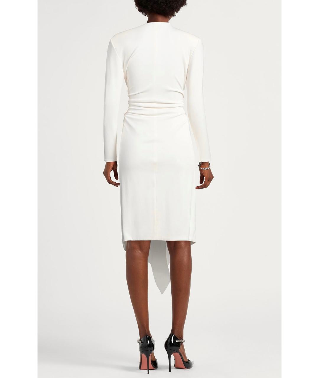 ALEXANDRE VAUTHIER Белое коктейльное платье, фото 6