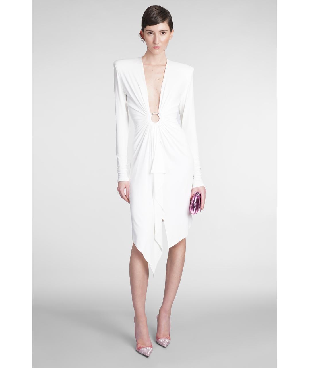 ALEXANDRE VAUTHIER Белое коктейльное платье, фото 2
