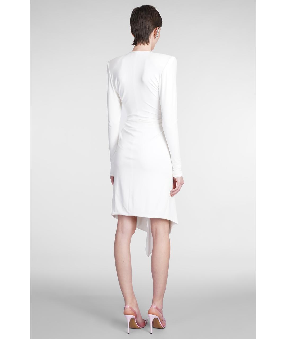 ALEXANDRE VAUTHIER Белое коктейльное платье, фото 4