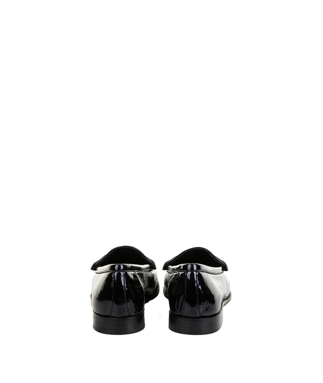 PRADA Черные лоферы из лакированной кожи, фото 3