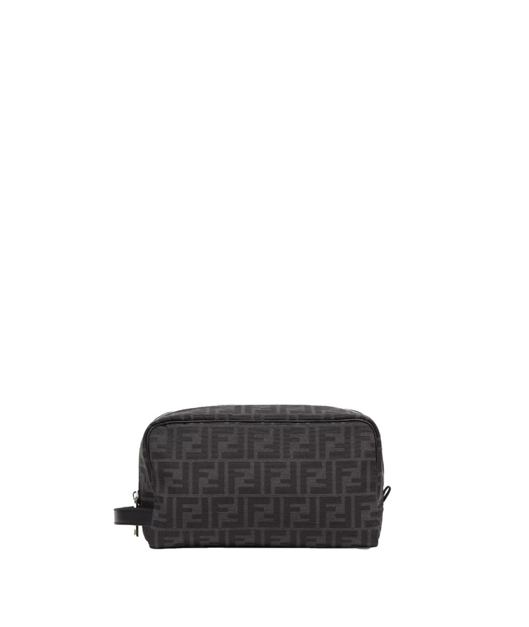 FENDI Черная барсетка, фото 2