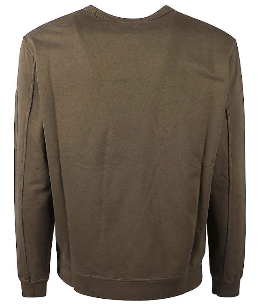 CP COMPANY Коричневый хлопковый джемпер / свитер, фото 2