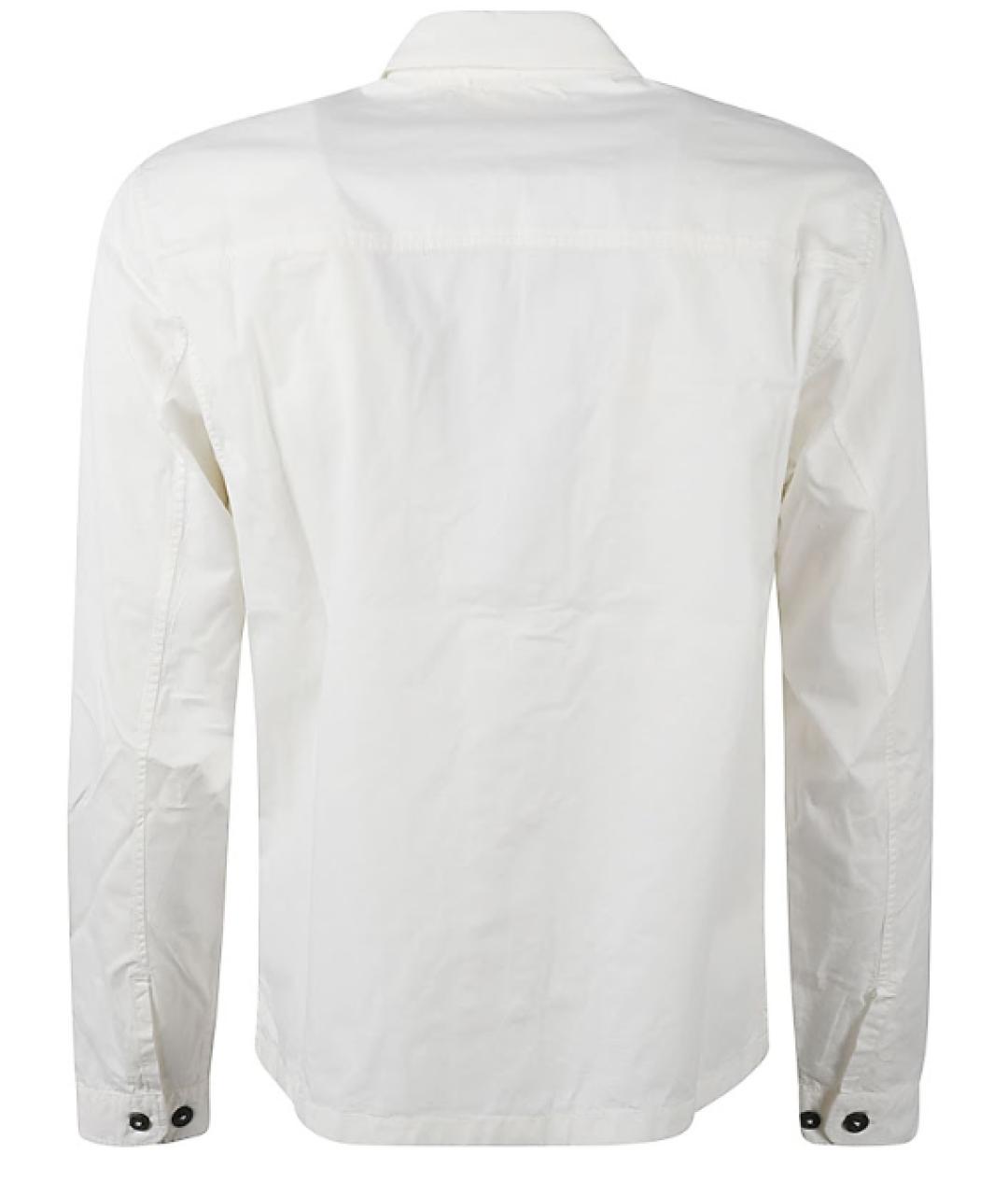 CP COMPANY Белая хлопковая куртка, фото 2