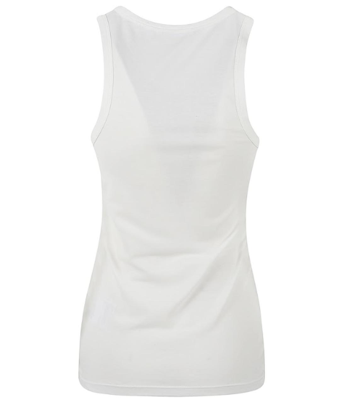 JIL SANDER Белая майка, фото 2