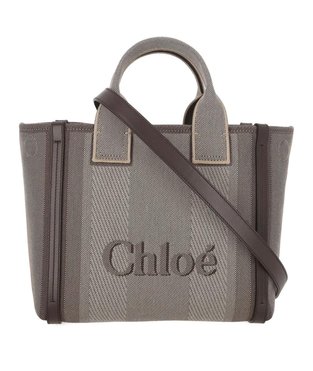 CHLOE Коричневая сумка тоут, фото 1