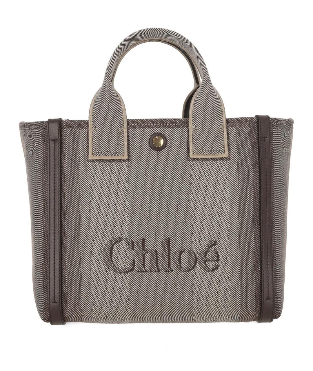 CHLOE Коричневая сумка тоут, фото 2