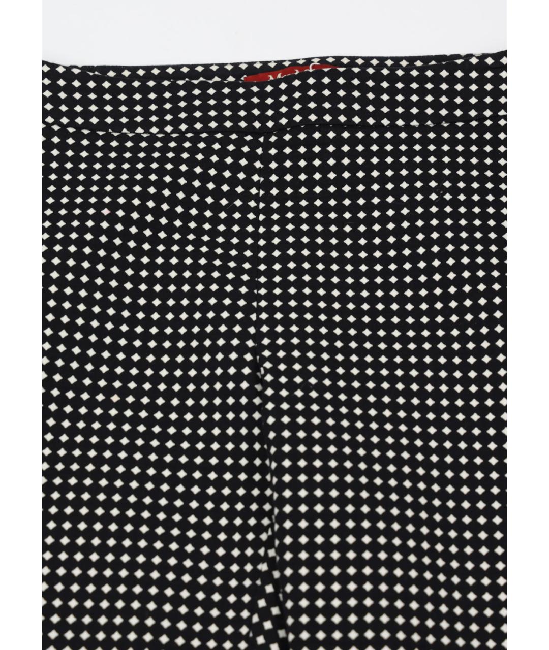 MAX MARA STUDIO Мульти хлопко-эластановые прямые брюки, фото 4