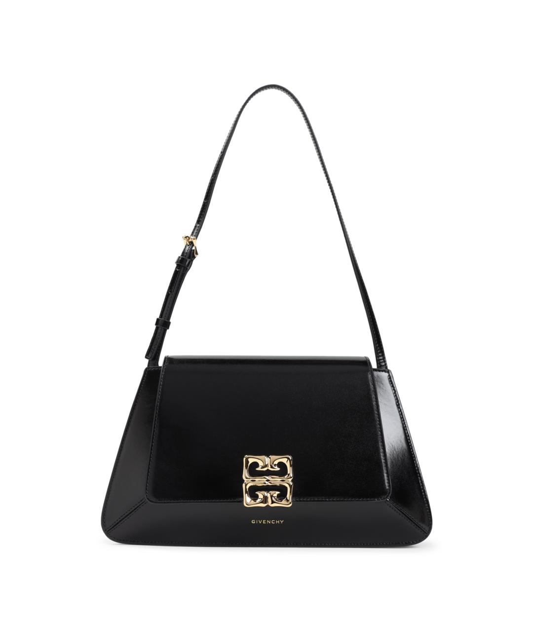 GIVENCHY Черная кожаная сумка через плечо, фото 4