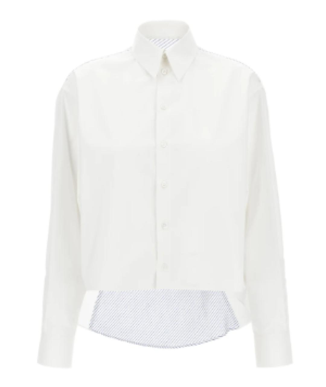 MM6 MAISON MARGIELA Антрацитовая хлопковая рубашка, фото 1