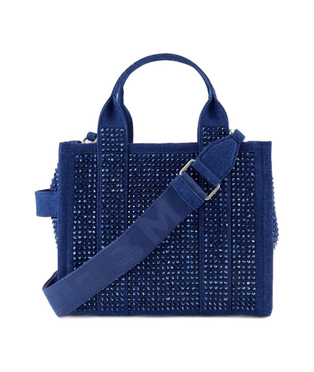 MARC JACOBS Синяя деним сумка тоут, фото 3