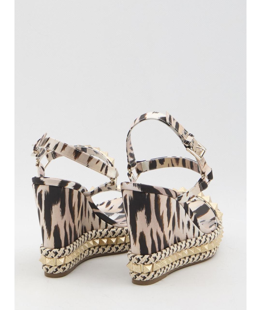 CHRISTIAN LOUBOUTIN Мульти босоножки, фото 3