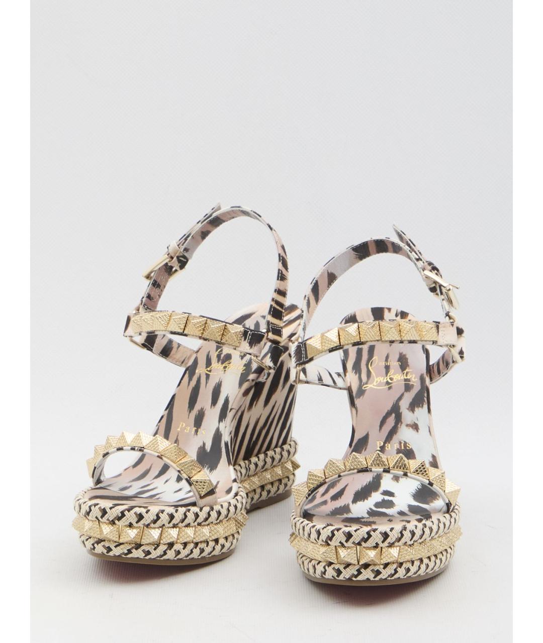 CHRISTIAN LOUBOUTIN Мульти босоножки, фото 2