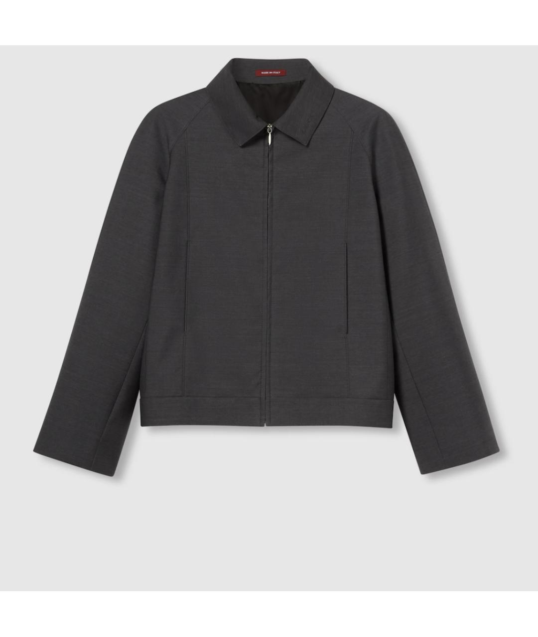 GUCCI Серая шерстяная куртка, фото 6