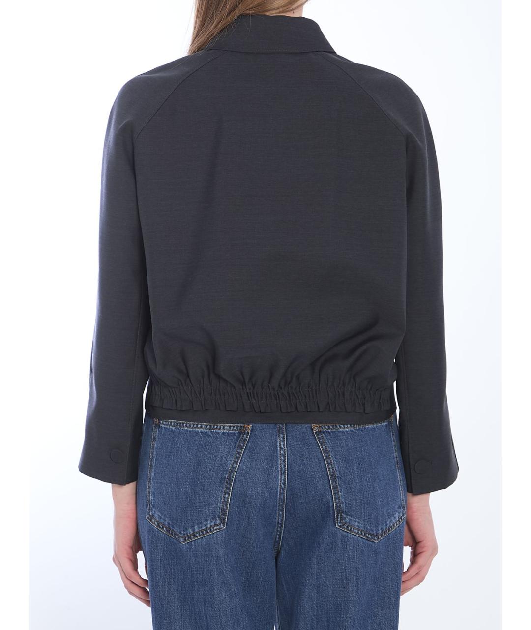 GUCCI Серая шерстяная куртка, фото 5