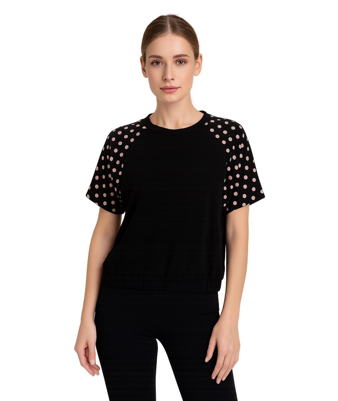 RED VALENTINO Черная блузы, фото 9