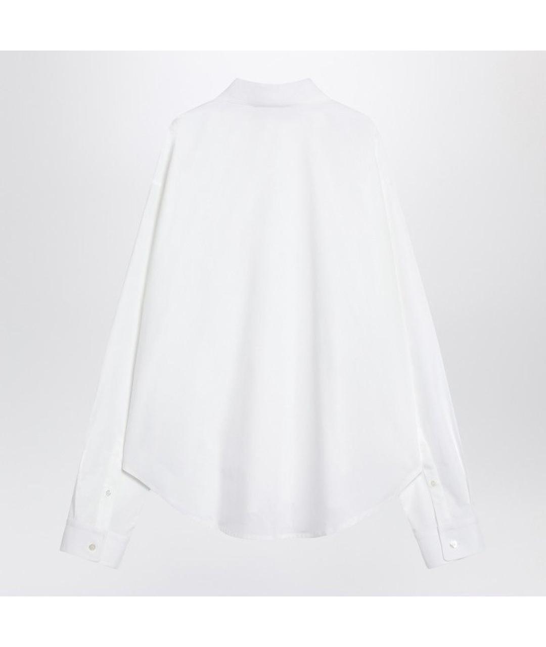 BALENCIAGA Белая хлопковая рубашка, фото 2