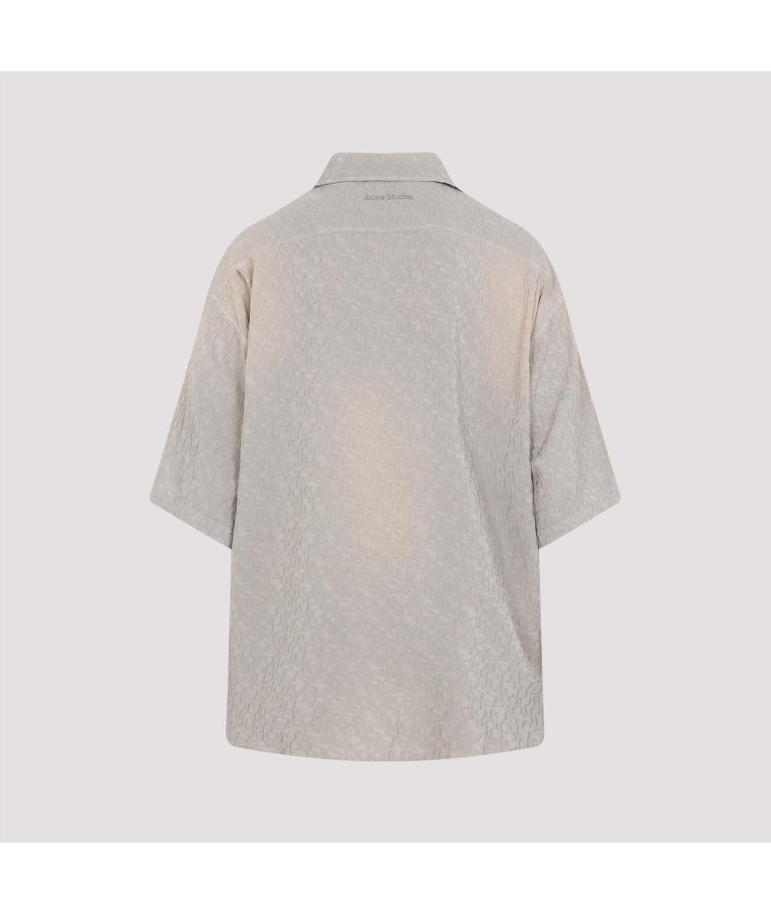 ACNE STUDIOS Серая кэжуал рубашка, фото 3