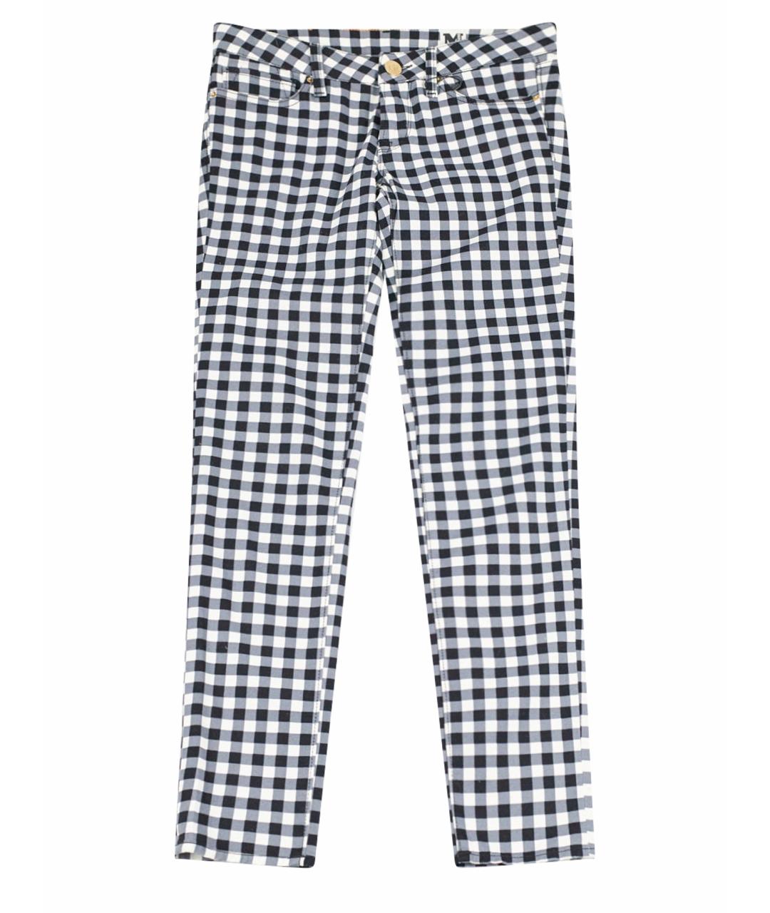 MISSONI Мульти хлопко-эластановые прямые брюки, фото 1