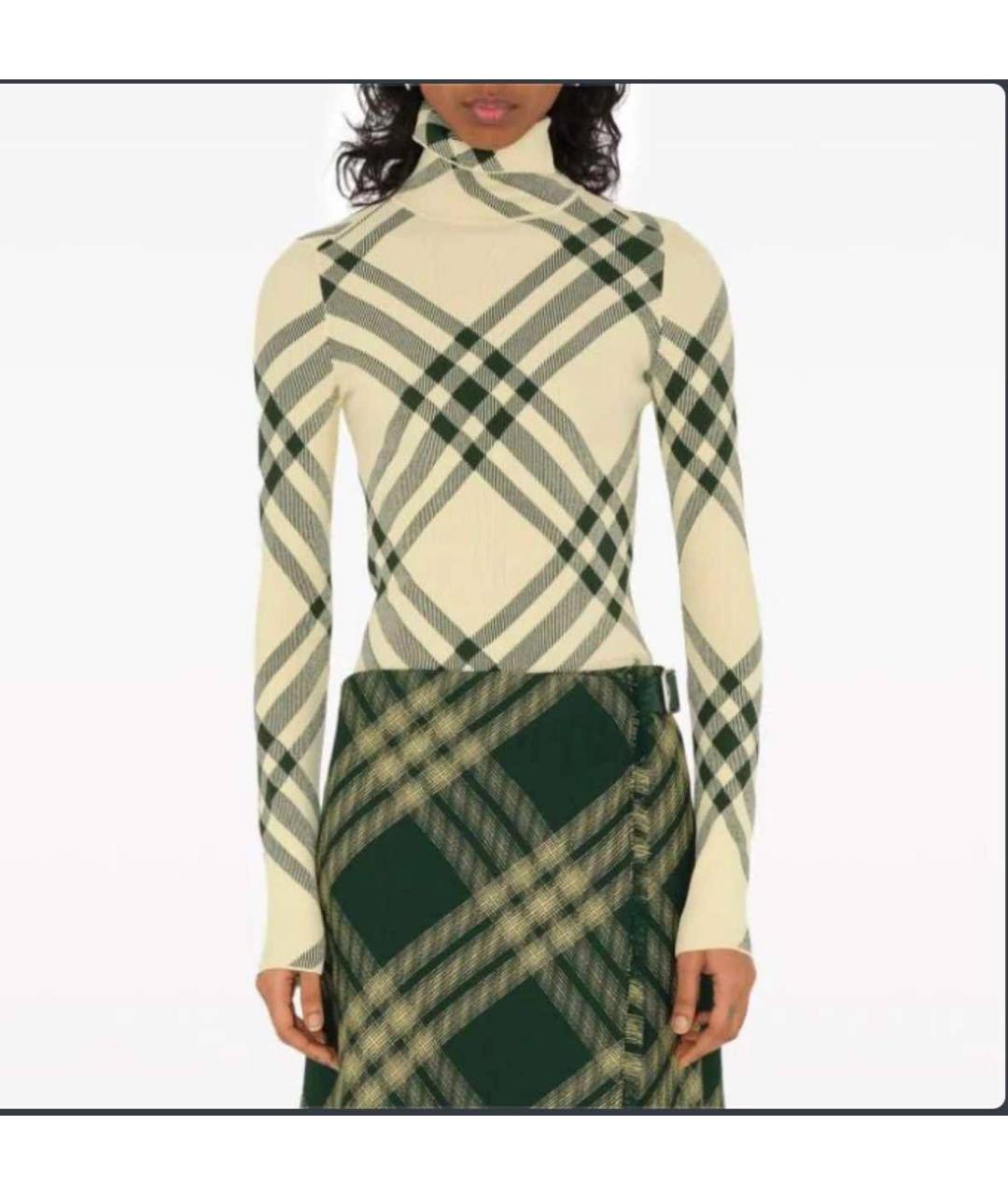 BURBERRY Мульти водолазка, фото 2