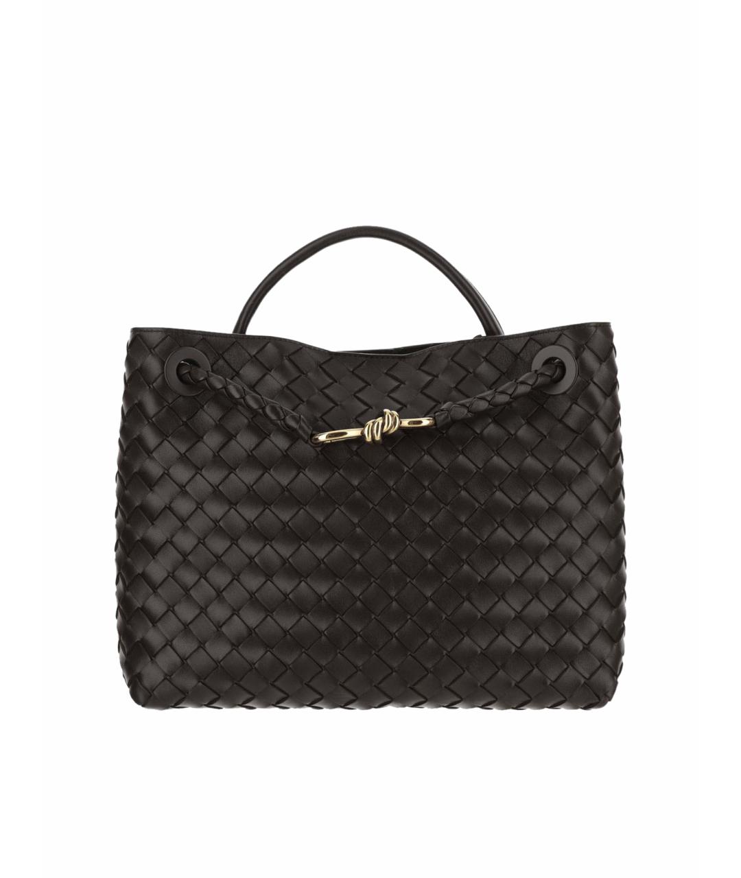BOTTEGA VENETA Коричневая кожаная сумка тоут, фото 1