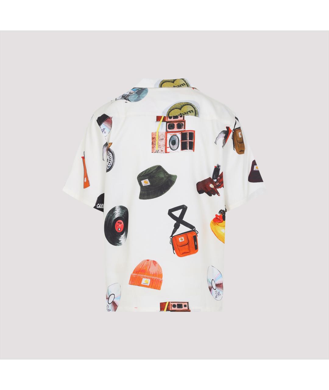 CARHARTT WIP Мульти хлопковая кэжуал рубашка, фото 3