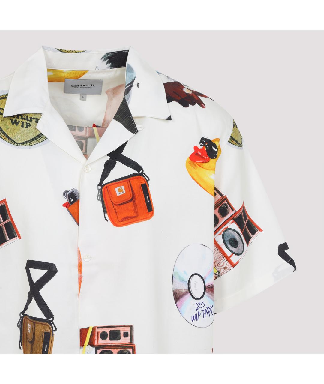 CARHARTT WIP Мульти хлопковая кэжуал рубашка, фото 4