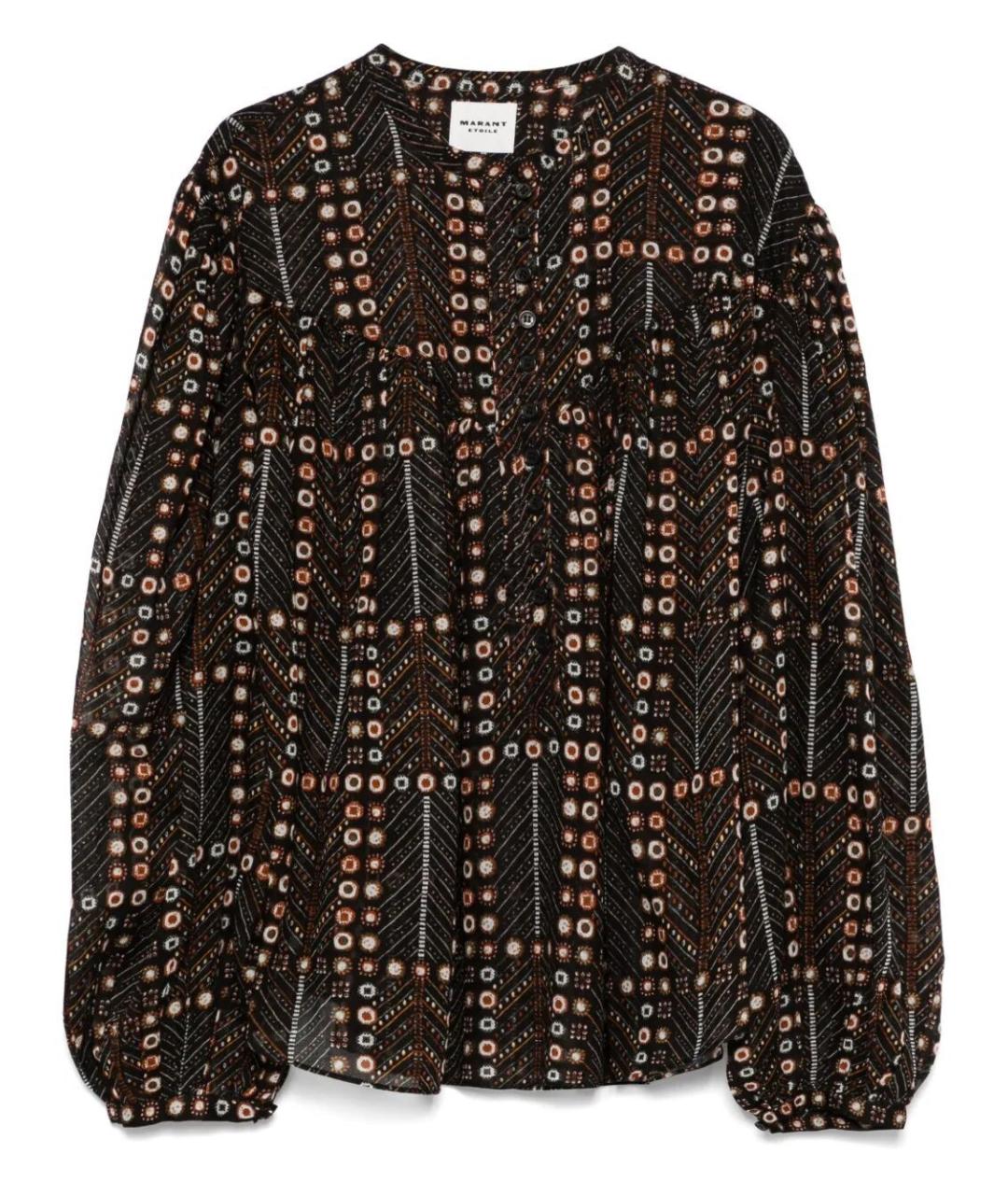ISABEL MARANT Мульти хлопковая рубашка, фото 1