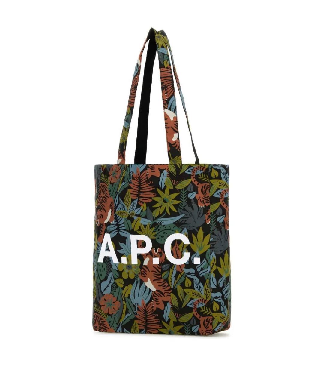 A.P.C. Мульти синтетическая сумка тоут, фото 3