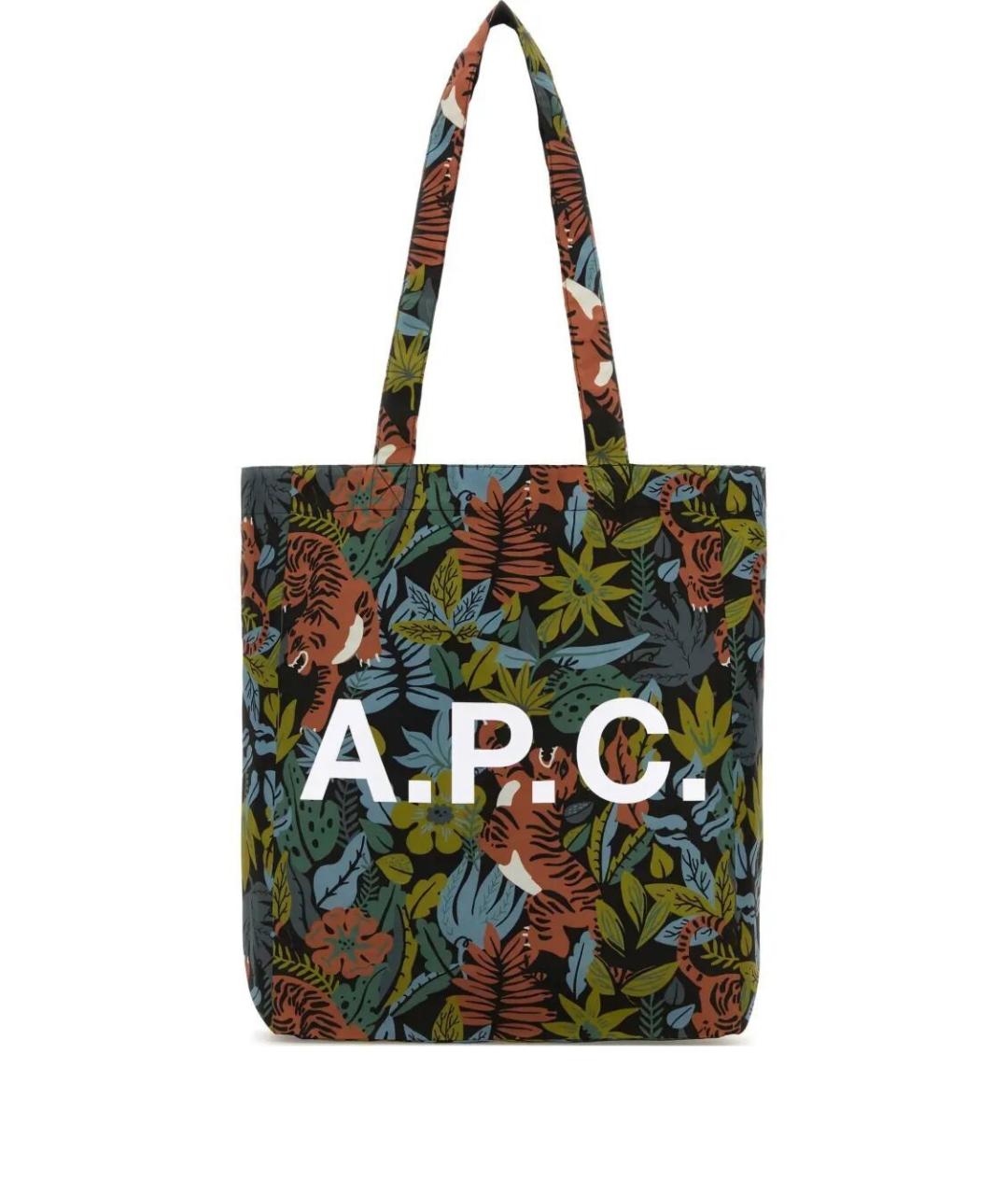 A.P.C. Мульти синтетическая сумка тоут, фото 1