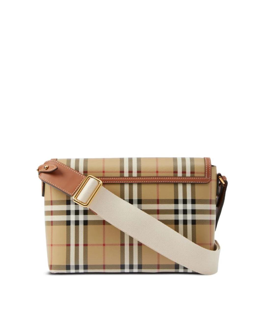 BURBERRY Мульти синтетическая сумка через плечо, фото 3