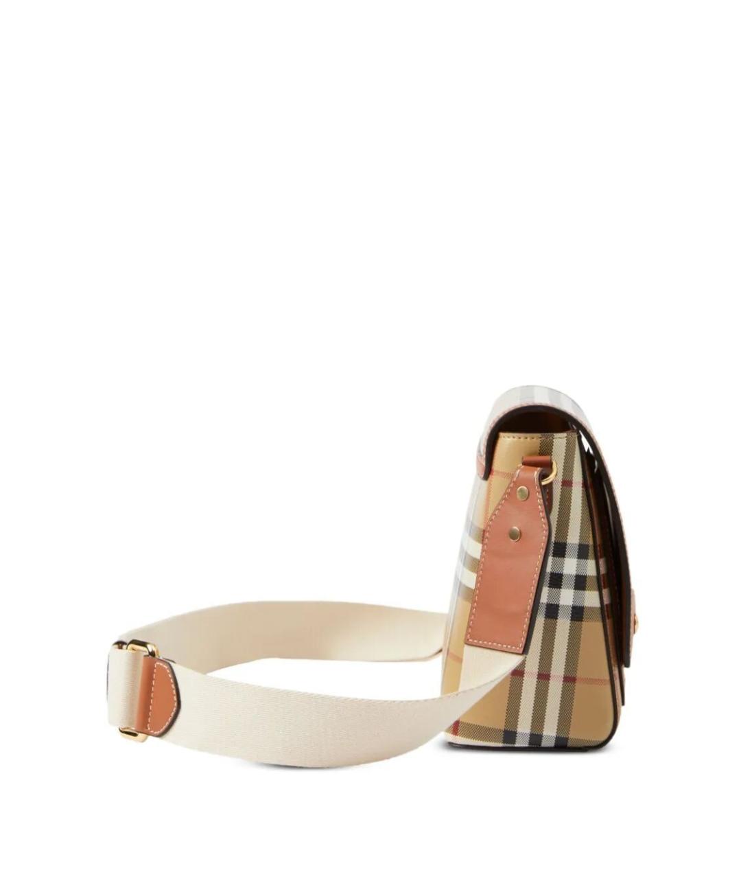 BURBERRY Мульти синтетическая сумка через плечо, фото 5