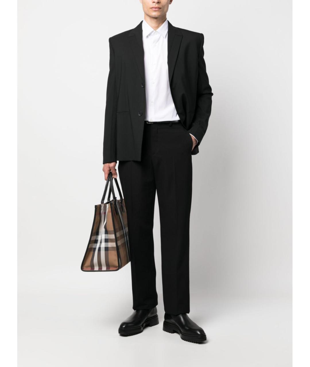 BURBERRY Белая хлопковая кэжуал рубашка, фото 5