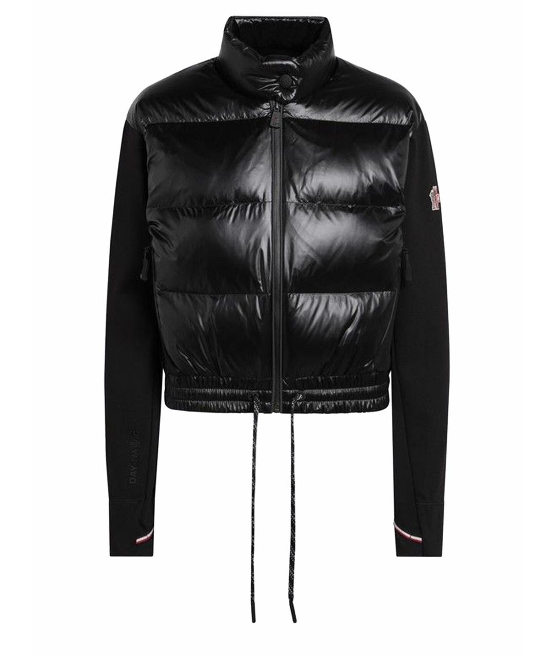 MONCLER Черная полиамидовая куртка, фото 1