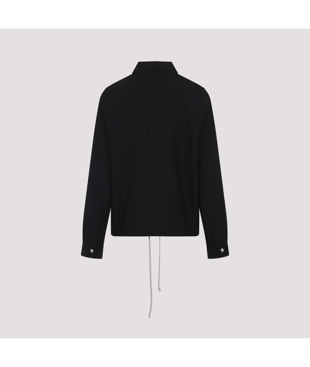 RICK OWENS DRKSHDW Черная хлопковая куртка, фото 3