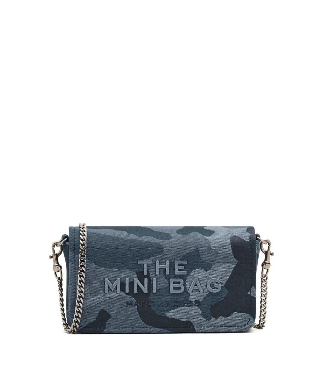 MARC JACOBS Синяя хлопковая сумка через плечо, фото 1