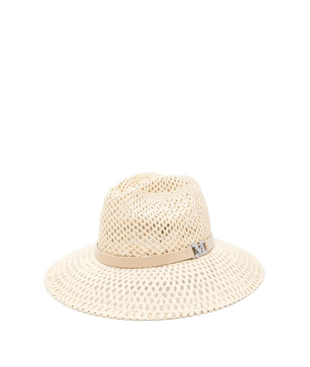 MAX MARA Бежевая шляпа, фото 1