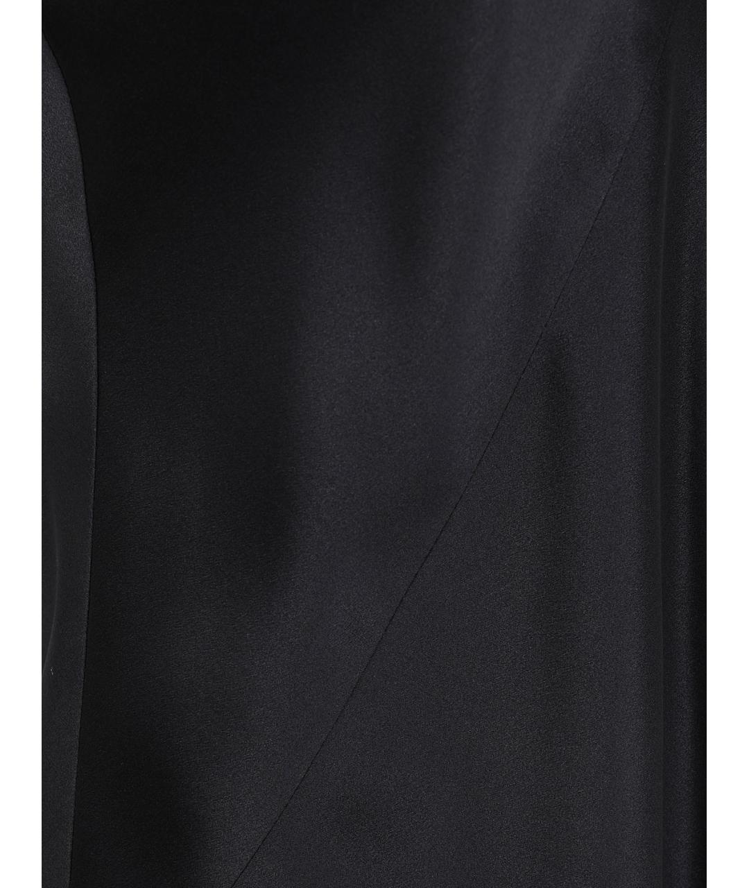 MAX MARA Черная шелковая майка, фото 3