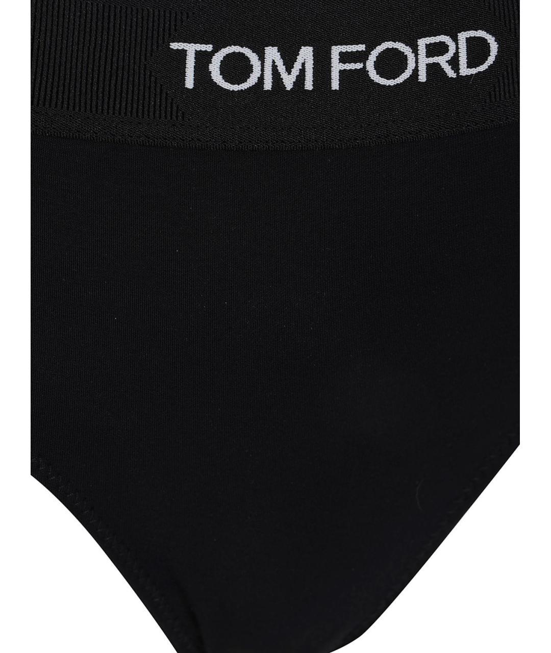 TOM FORD Черный синтетический купальник, фото 3